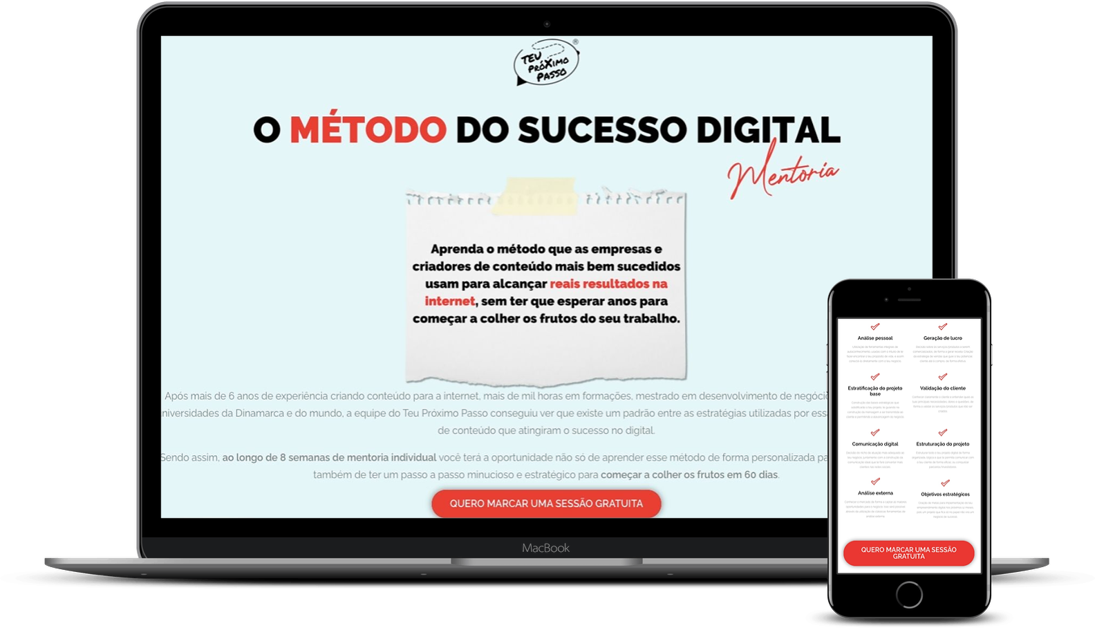 teu próximo passo